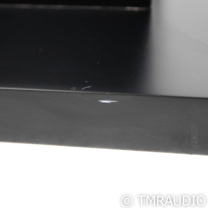 B&W CM6 S2 Bookshelf Speakers; Black Pair with Stands