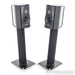 Sonus Faber Olympica I Bookshelf Speakers; Black Pair w/ Stands