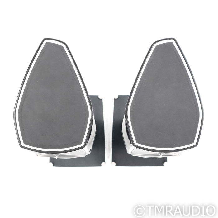 Sonus Faber Olympica I Bookshelf Speakers; Black Pair w/ Stands