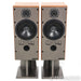 Mission Freedom 770 Vintage Bookshelf Speakers; Pair With Stands