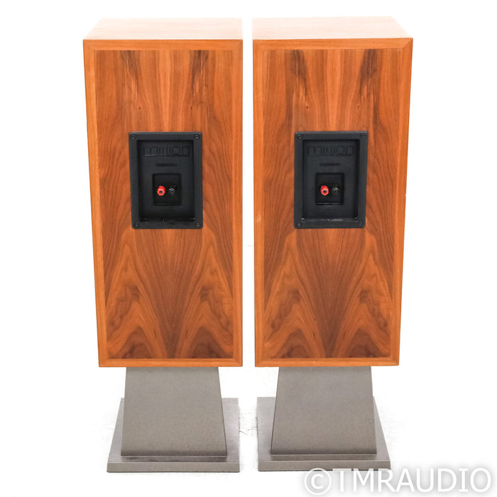 Mission Freedom 770 Vintage Bookshelf Speakers; Pair With Stands