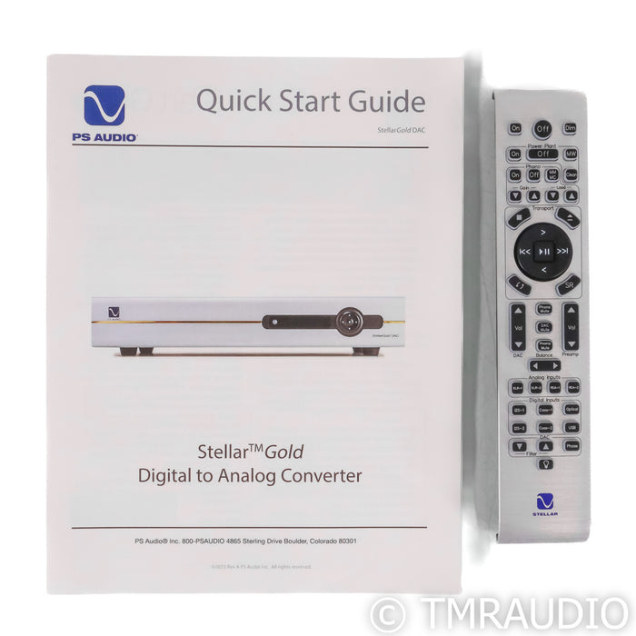 PS Audio StellarGold DAC; D/A Converter