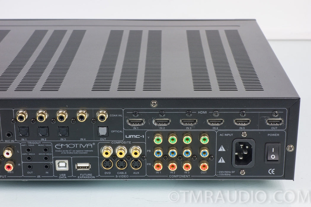 Emotiva UMC-1 Ultra Preamp / Home Theater Processor in Factory Box