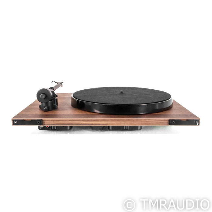 Rega Planar 1 Plus Belt Drive Turntable; Walnut; Carbon MM Cartridge (Open Box)