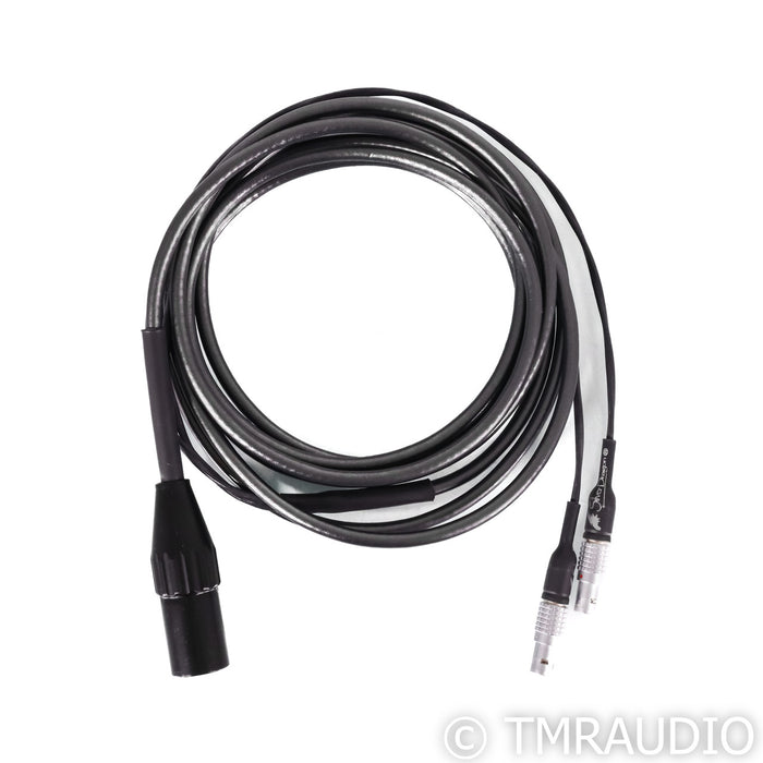 Moon Audio Silver Dragon Headphone Cable; 10' 2-Pin LEMO to 4-Pin XLR