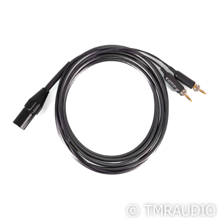 Moon Audio Silver Dragon Headphone Cable; 10' Locking 3.5mm to 4-Pin XLR