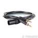 Moon Audio Silver Dragon Headphone Cable; 10' Locking 3.5mm to 4-Pin XLR