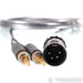 Moon Audio Silver Dragon Headphone Cable; 10' Locking 3.5mm to 4-Pin XLR