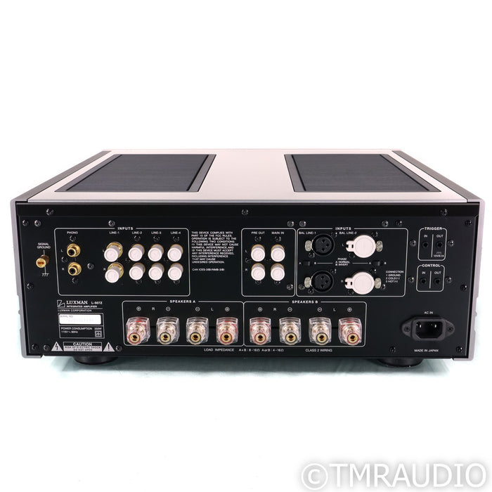 Luxman L-507Z Stereo Integrated Amplifier; MM & MC Phono