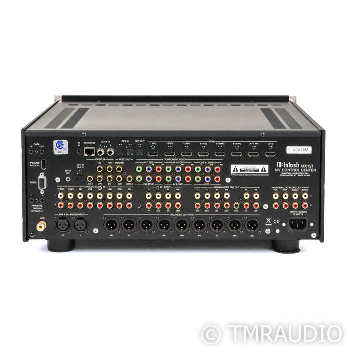 McIntosh MX121 7.1-Channel Home Theater Processor; MM Phono