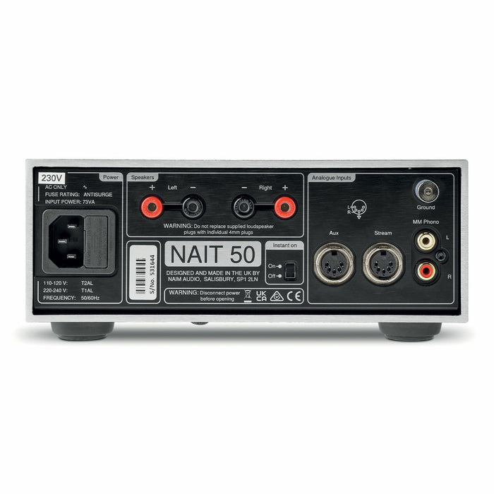 Naim Acoustics NAIT 50 Stereo Integrated Amplifier (Factory Refurbished)