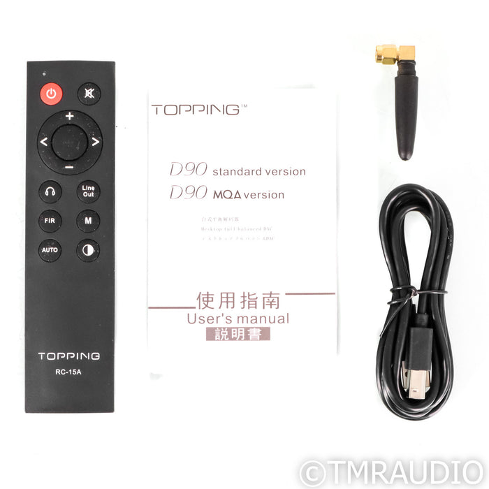 Topping D90 MQA DAC; D/A Converter