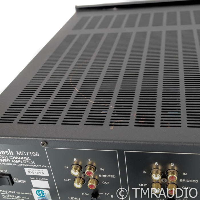 McIntosh MC7108 8 Channel Power Amplifier
