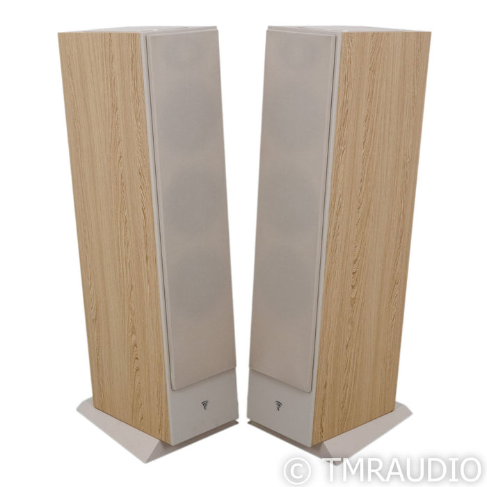 Focal Theva No. 3-D Atmos Floorstanding Speakers; Light Wood Pair (B-Stock)