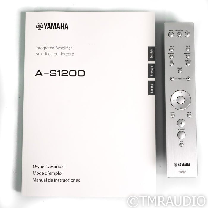 Yamaha A-S1200 Stereo Integrated Amplifier; MM & MC Phono