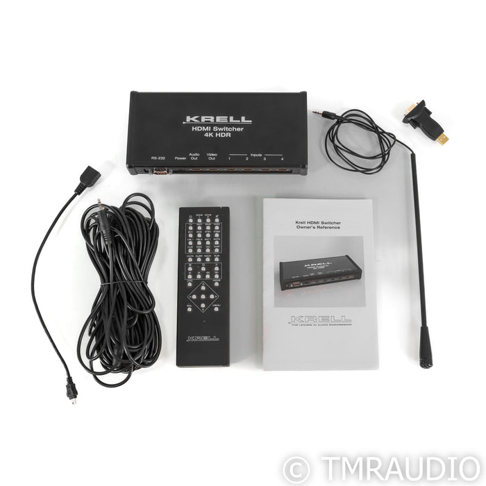 Krell Foundation 4K UHD 7.2 Channel Home Theater Processor; 4K Switcher