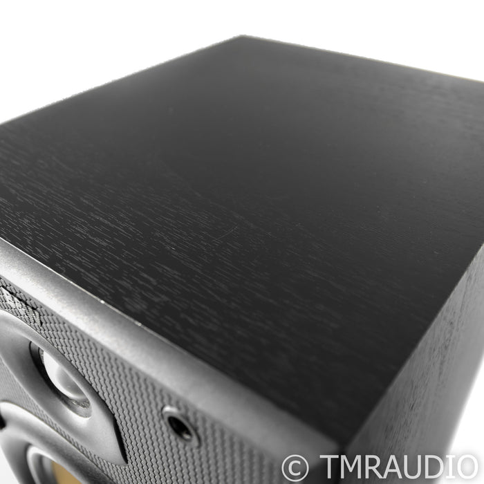 B&W DM602 S2 Bookshelf Speakers; Black Ash Pair