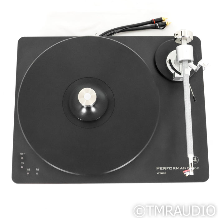 Clearaudio Performance DC Wood Turntable; Satisfy Carbon (No Cartridge)