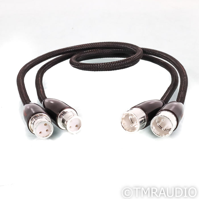 AudioQuest Mackenzie XLR Cables; 0.75m Pair Balanced Interconnects