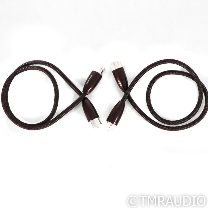 AudioQuest Mackenzie XLR Cables; 0.75m Pair Balanced Interconnects