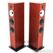 B&W 704 S2 Floorstanding Speakers; Rosewood Pair