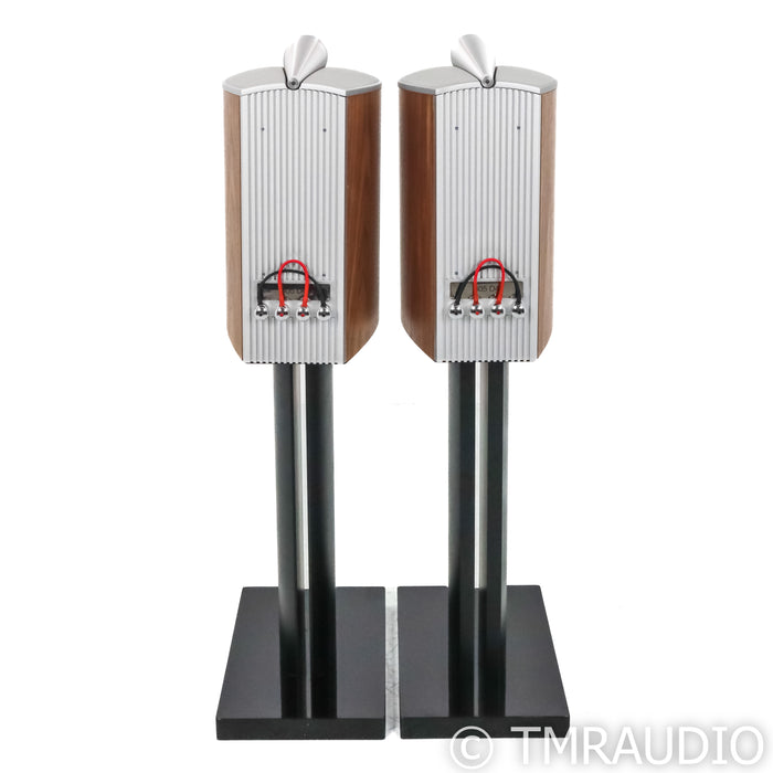 Bowers & Wilkins 805 D4 Bookshelf Speakers; Walnut Pair With Stands