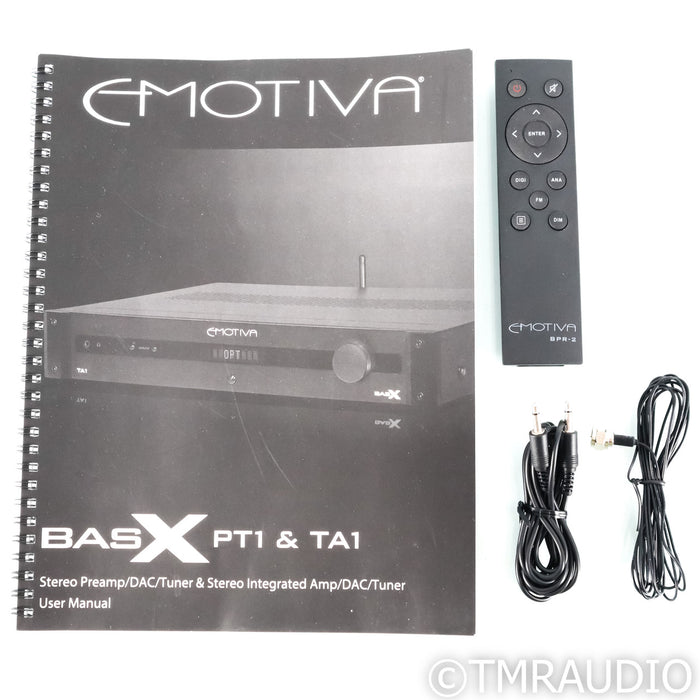 Emotiva BasX PT1 Stereo Preamplifier; MM & MC Phono
