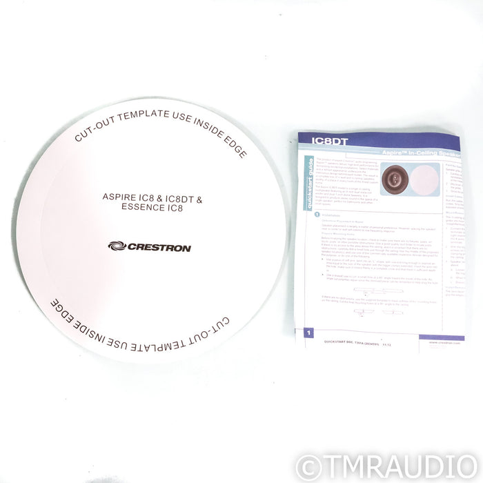 Crestron IC8DT In-Ceiling Speaker; Single