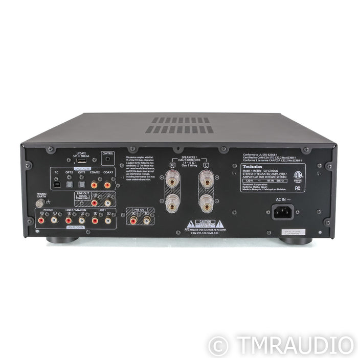 Technics SU-G700M2 Stereo Integrated Amplifier; MM & MC Phono
