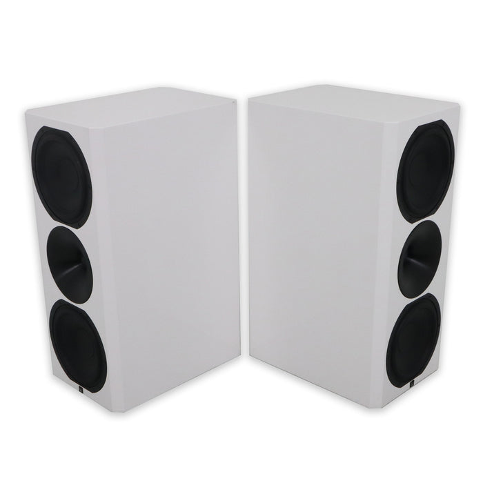 Arendal 1723 Monitor THX Bookshelf Speakers; White Pair