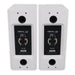 Arendal 1723 Monitor THX Bookshelf Speakers; White Pair