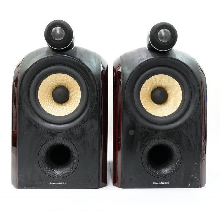 Bowers & Wilkins PM1 Bookshelf Speakers; Mocha Gloss Pair