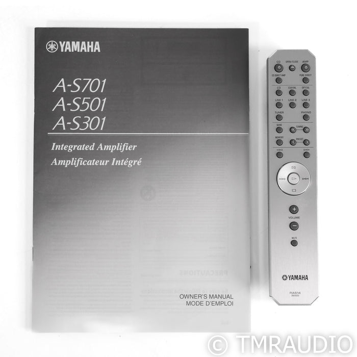Yamaha A-S701 Stereo Integrated Amplifier; MM Phono