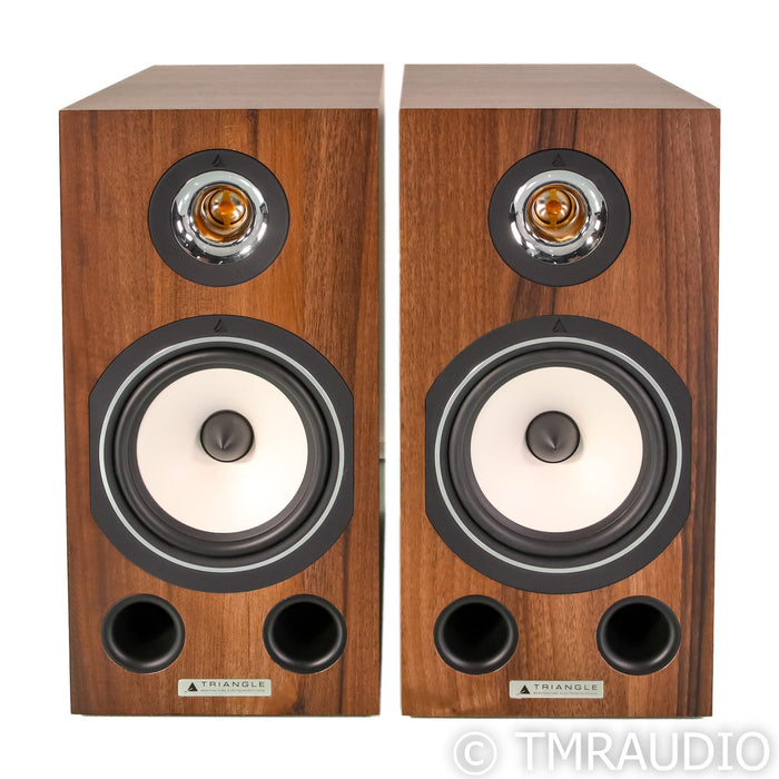 Triangle Esprit Comete EZ Bookshelf Speakers; Chestnut Pair