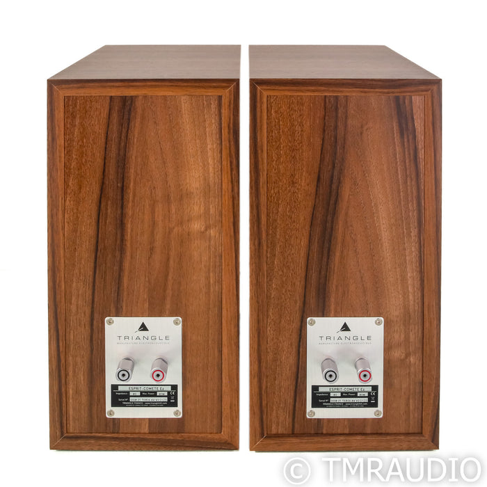 Triangle Esprit Comete EZ Bookshelf Speakers; Chestnut Pair