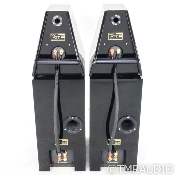 Wilson WATT / Puppy Series 5 Floorstanding Speakers; Black Pair (No Grills)