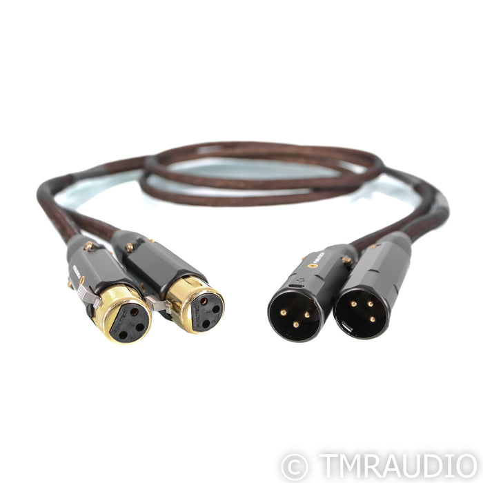 Moon Audio Bronze Dragon XLR Cables; 1.3m Pair Interconnects
