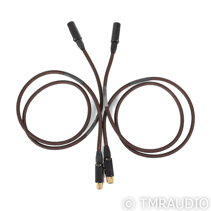 Moon Audio Bronze Dragon XLR Cables; 1.3m Pair Interconnects
