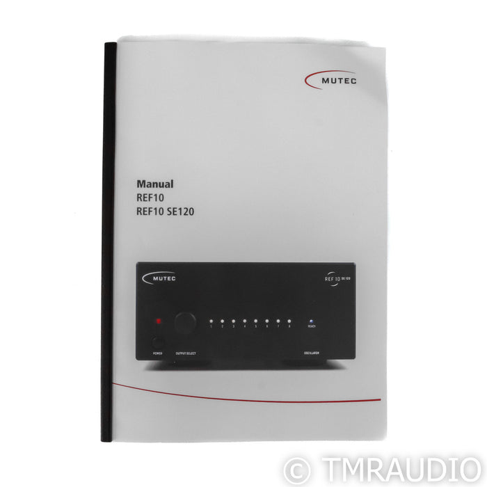 Mutec REF10 SE120 Master Clock Generator