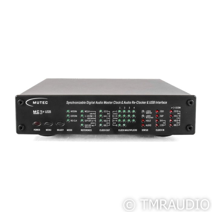 Mutec MC-3+USB Master Clock; Upgraded Black Modernize Edition w/ FARAD Super3 LPS