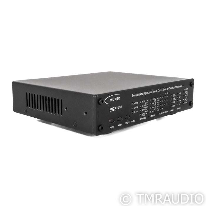 Mutec MC-3+USB Master Clock; Upgraded Black Modernize Edition w/ FARAD Super3 LPS