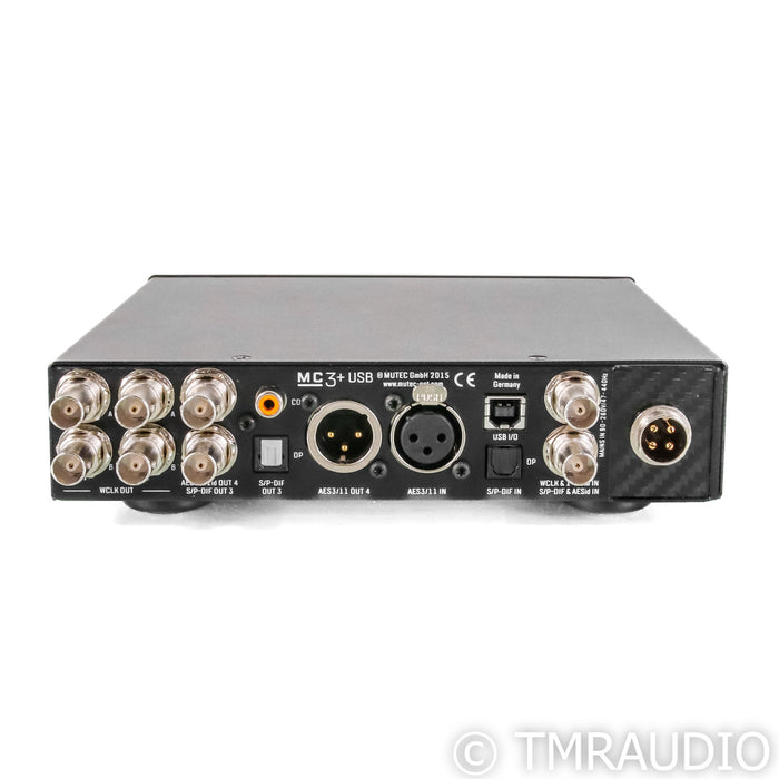Mutec MC-3+USB Master Clock; Upgraded Black Modernize Edition w/ FARAD Super3 LPS