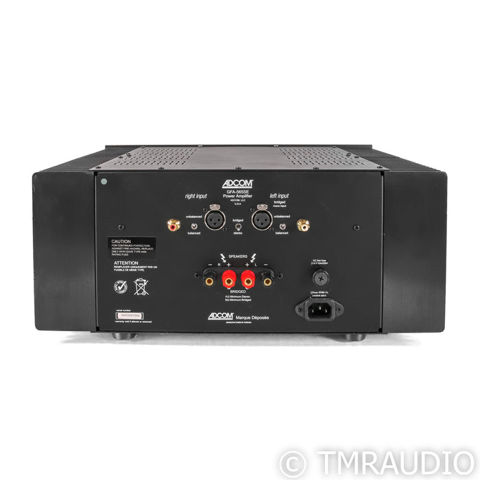 Adcom GFA-565SE Stereo Power Amplifier