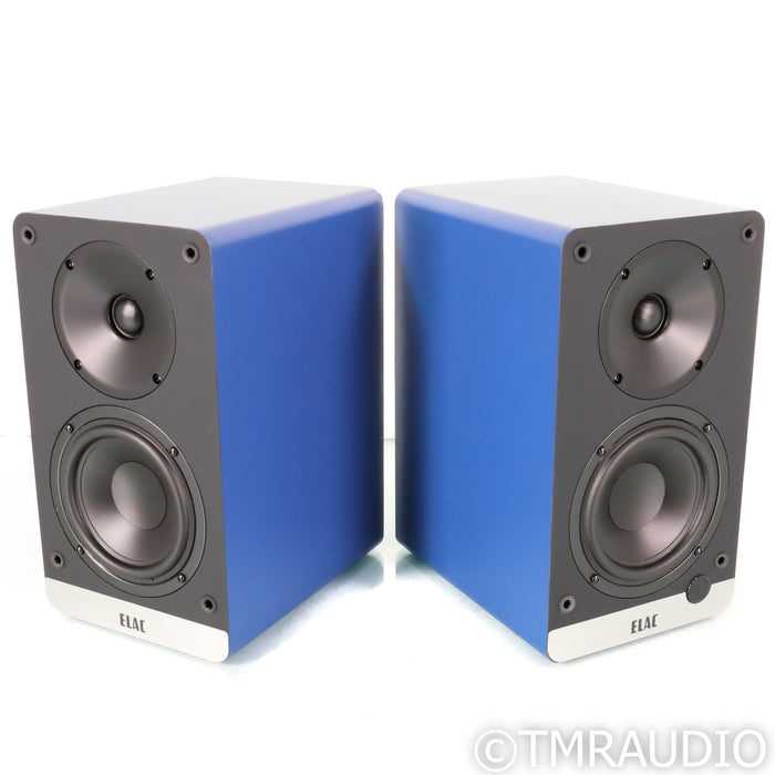 ELAC Debut ConneX DCB41 Wireless Powered Bookshelf Speakers; Royal Blue Pair