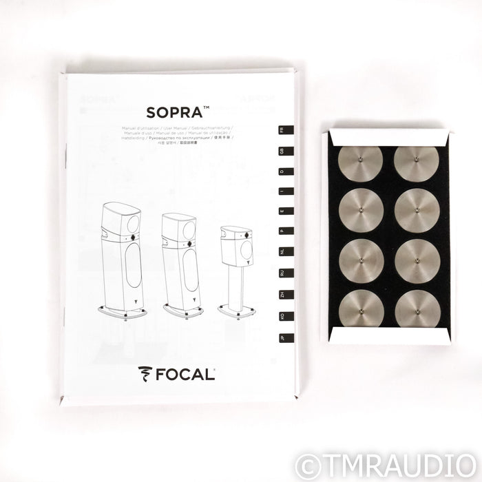 Focal Sopra No. 2 Floorstanding Speakers; Black Lacquer Pair (Used)