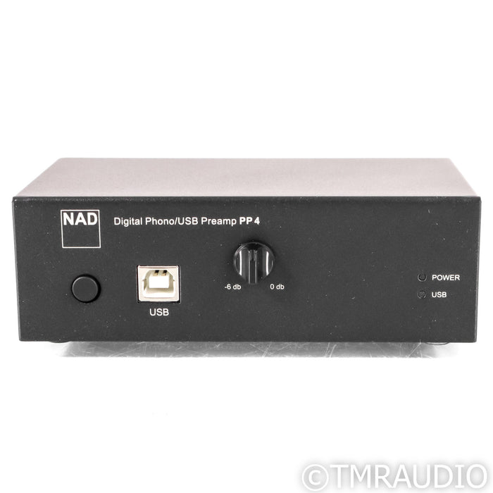 NAD Electronics PP 4 MM & MC Phono Preamplifier; USB; A/D Converter