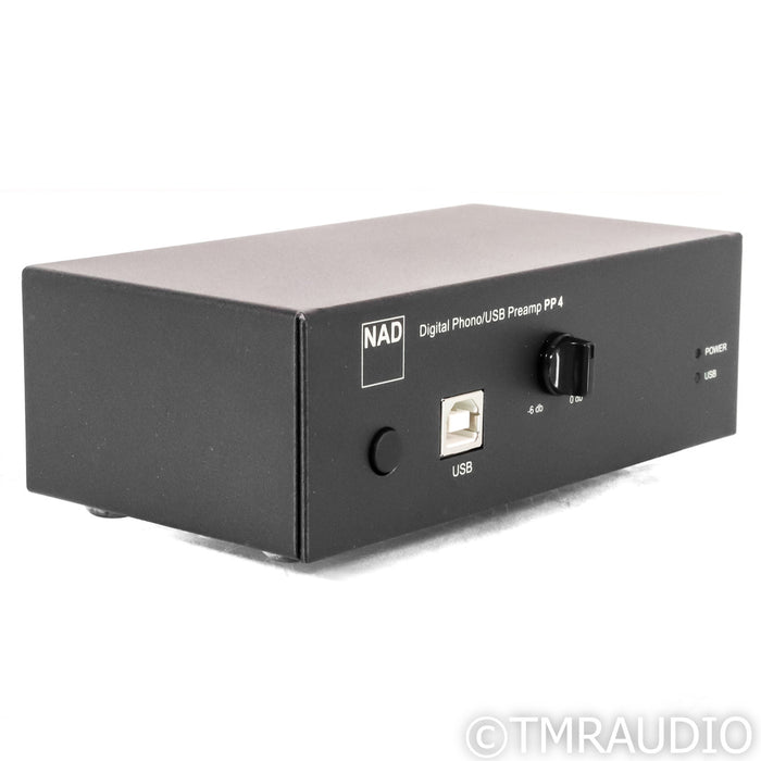 NAD Electronics PP 4 MM & MC Phono Preamplifier; USB; A/D Converter