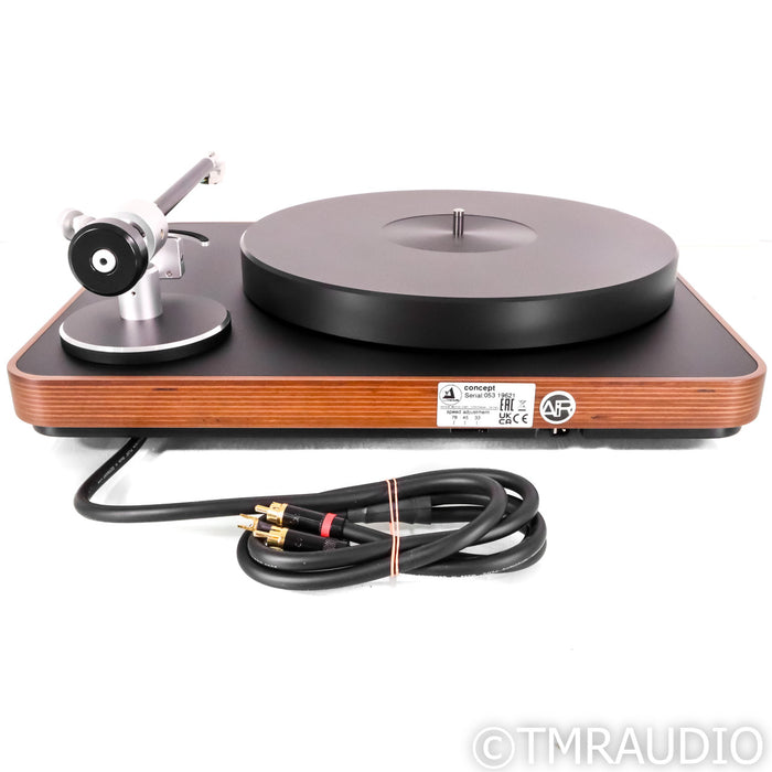 Clearaudio Concept AiR Belt Drive Turntable; Satisfy Tonearm;  Concept V2 MM