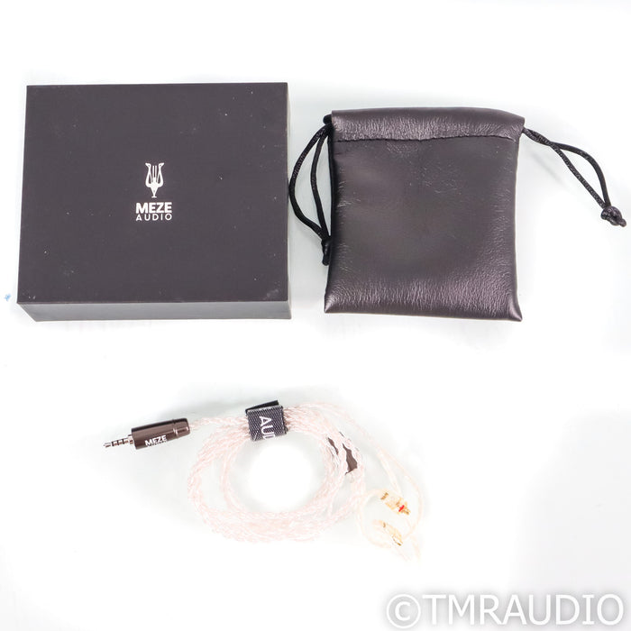 Meze Audio Rai Silver Plated Headphone Cable; 1.2m MMCX to 2.5mm Balanced