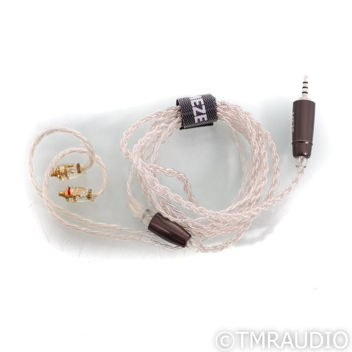 Meze Audio Rai Silver Plated Headphone Cable; 1.2m MMCX to 2.5mm Balanced